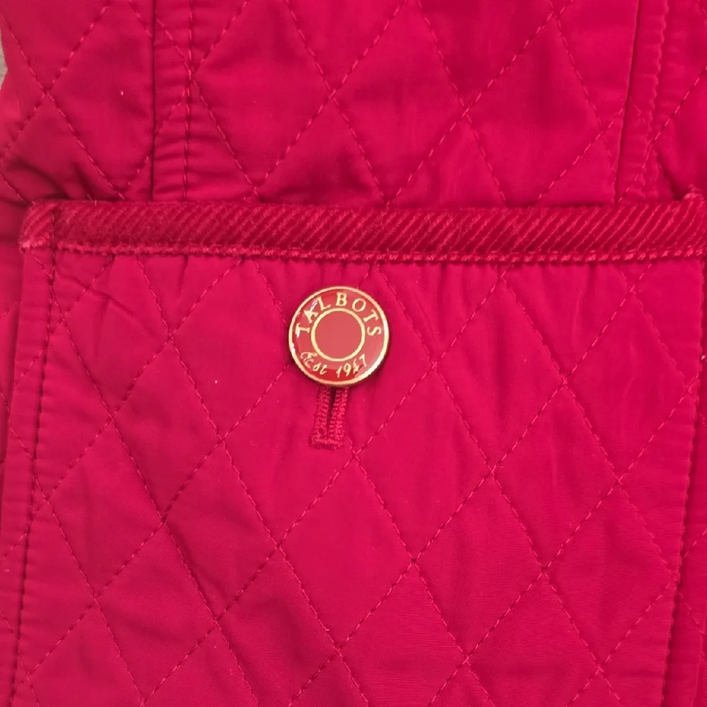 Talbots Vest Women's  Button Front Top Fleece Lined Casual Outdoors, M, Preowned - Picture 10 of 13
